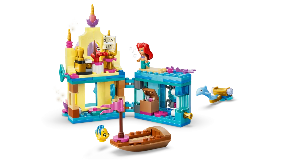 LEGO Disney 43285 Arielin Taianomainen Palatsi Minikoossa