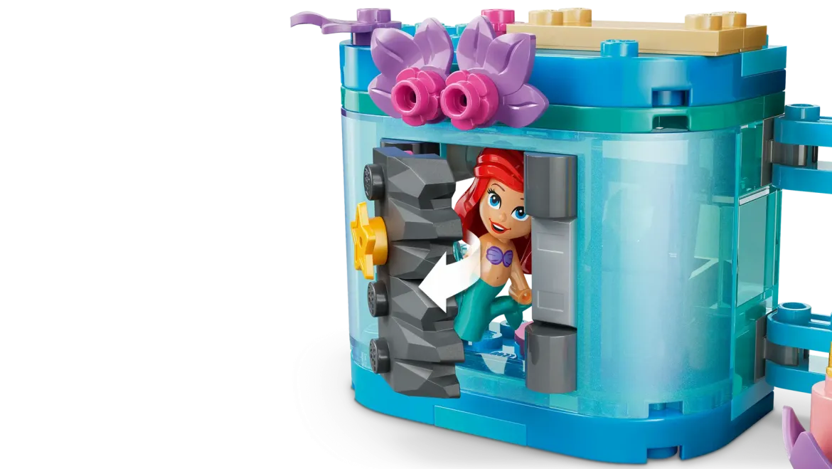 LEGO Disney 43285 Arielin Taianomainen Palatsi Minikoossa
