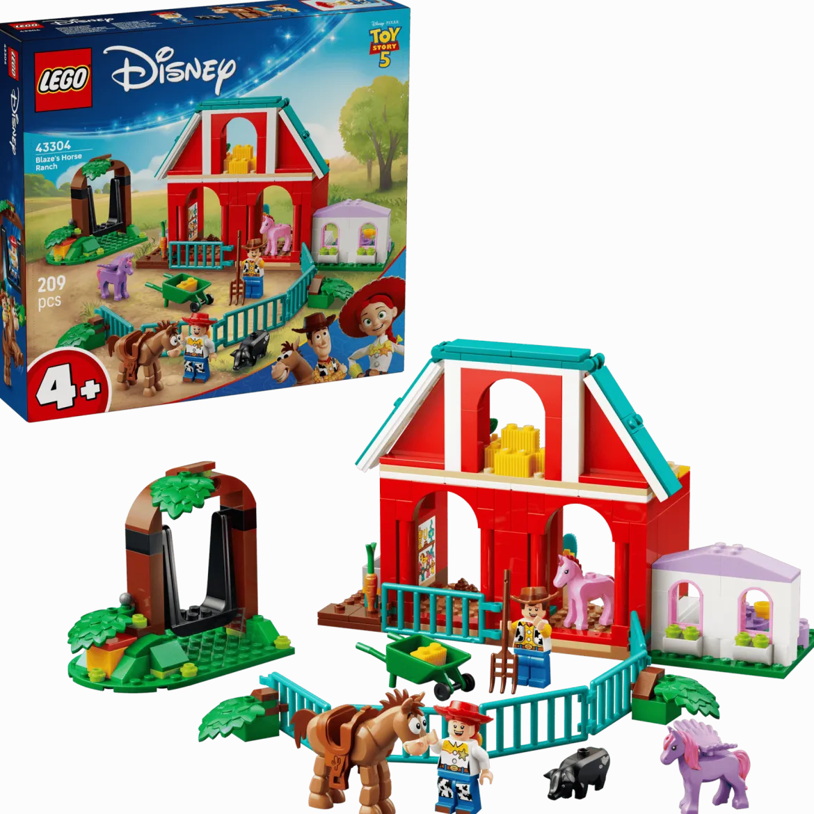 LEGO Disney 43304 Blazen Hevostila (Toy Story 5)