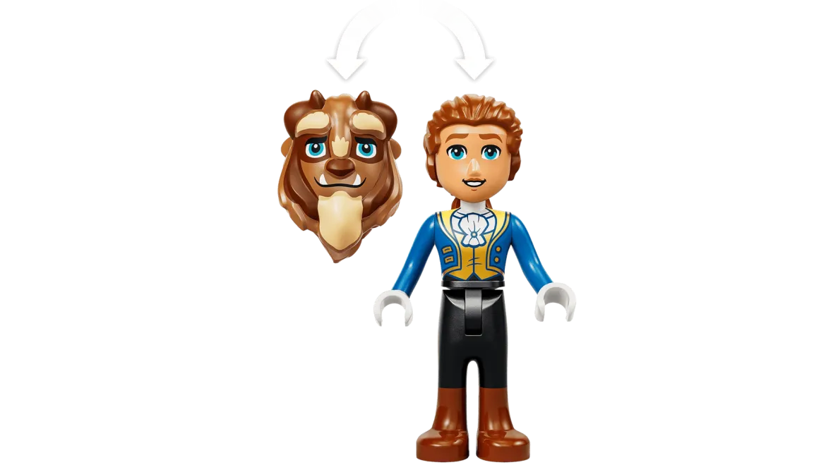 LEGO Disney 43289 Kaunottaren ja Hirviön Lumottu Linna