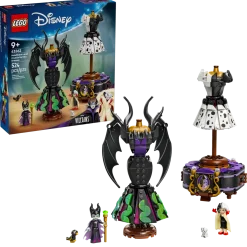 LEGO Disney 43262 Pahattaren ja Cruella de Vilin Mekot
