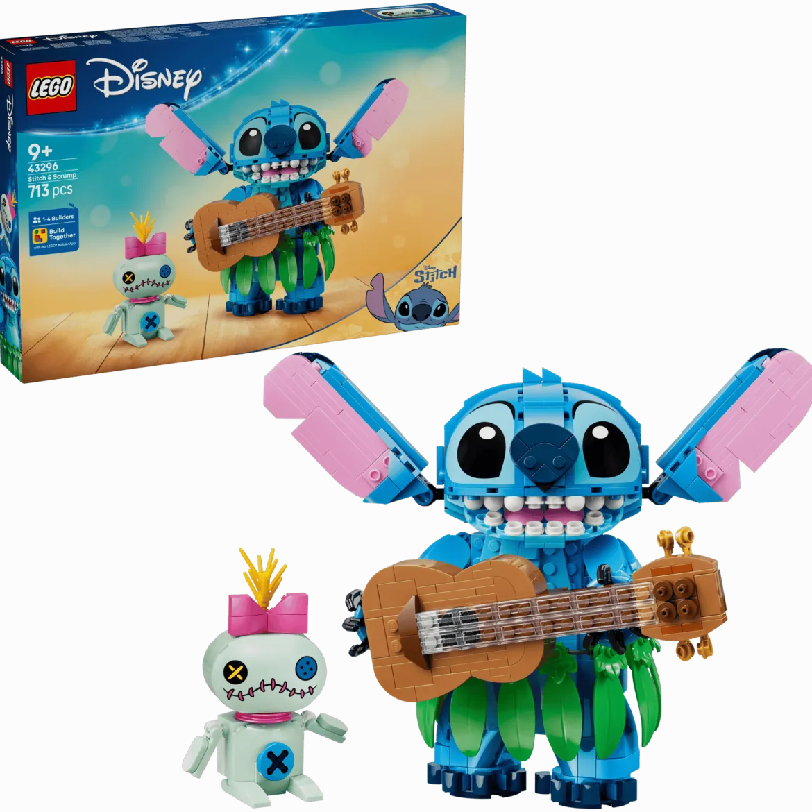 LEGO Disney 43296 Stitch ja Räsynukke