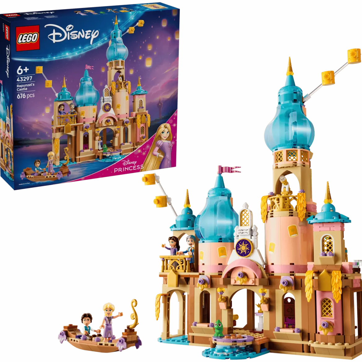 LEGO Disney 43297 Tähkäpään Linna