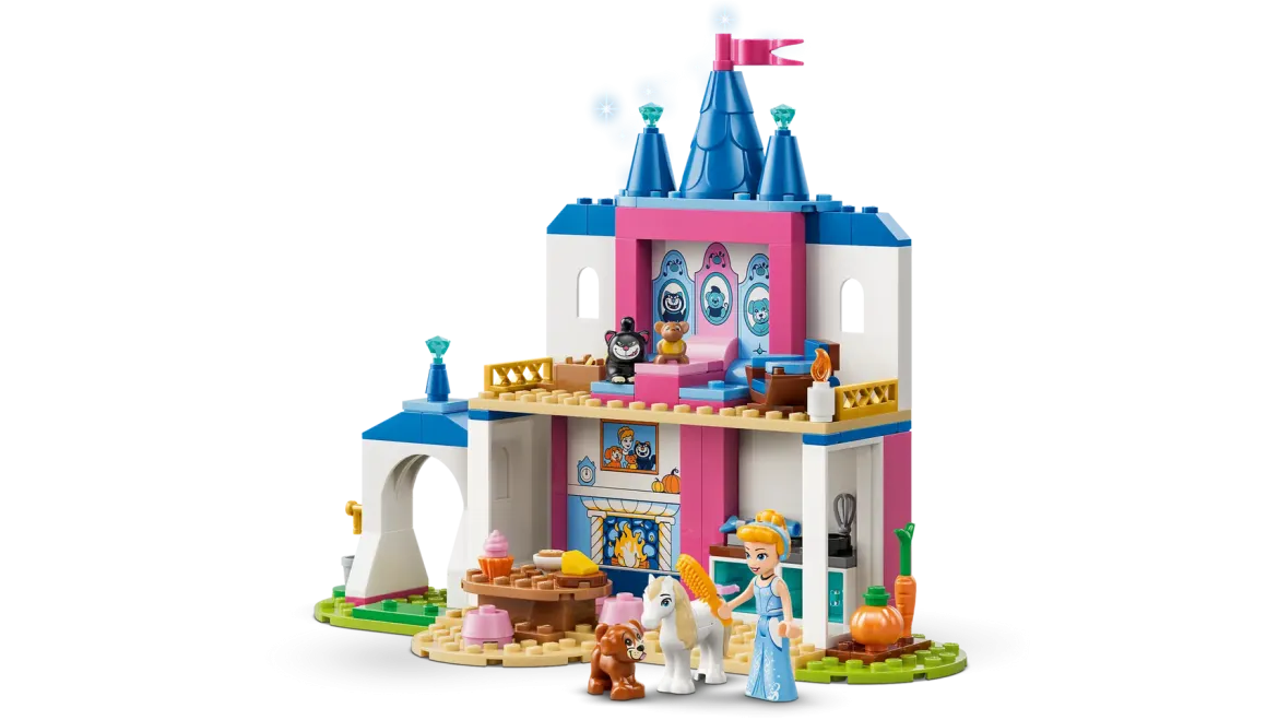 LEGO Disney 43283 Tuhkimon Linna ja Eläinystävät