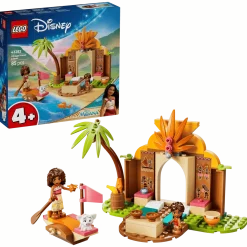 LEGO Disney Vaiana 43282 Kylän Talo ja Vene