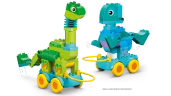 Lego Duplo 10451 Dinosauruksia Pyörien Päällä – 3in1-setti