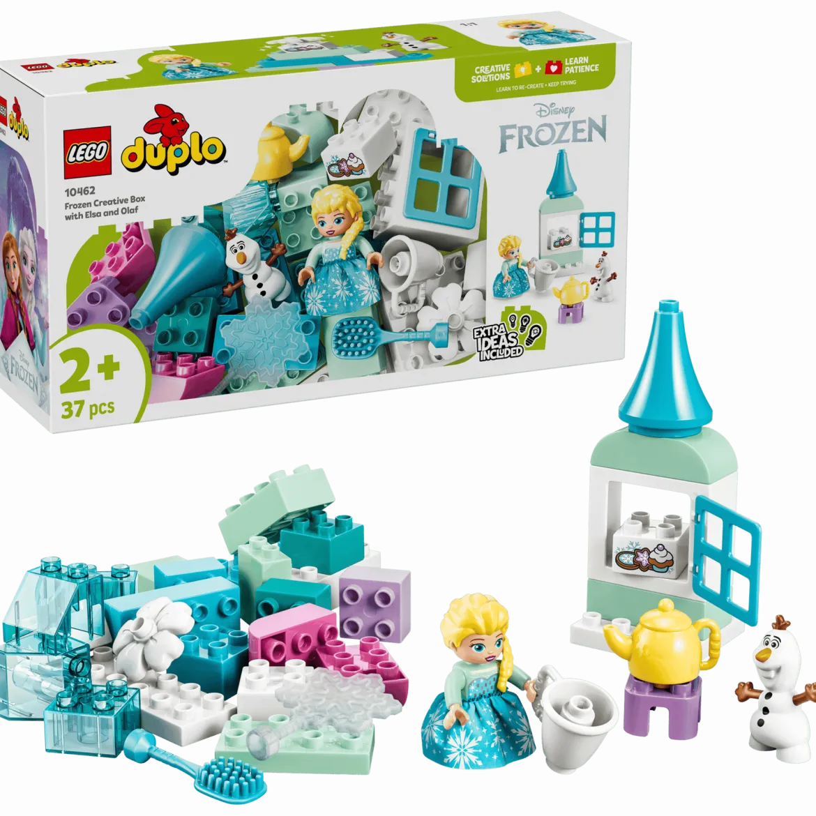 LEGO Duplo 10462 Elsa, Olaf ja Luovuuden Frozen-laatikko