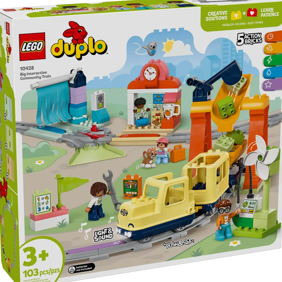 LEGO Duplo 10428 Iso Interaktiivinen Paikallisjuna