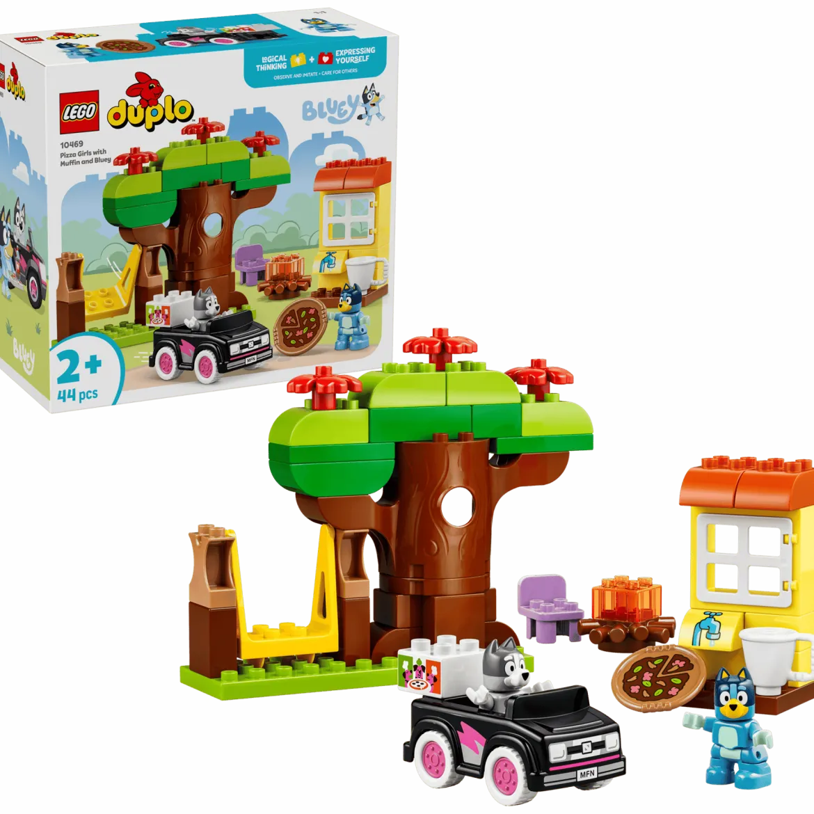 LEGO Duplo 10469 Muhvi ja Tuuri Pizzatyttöinä