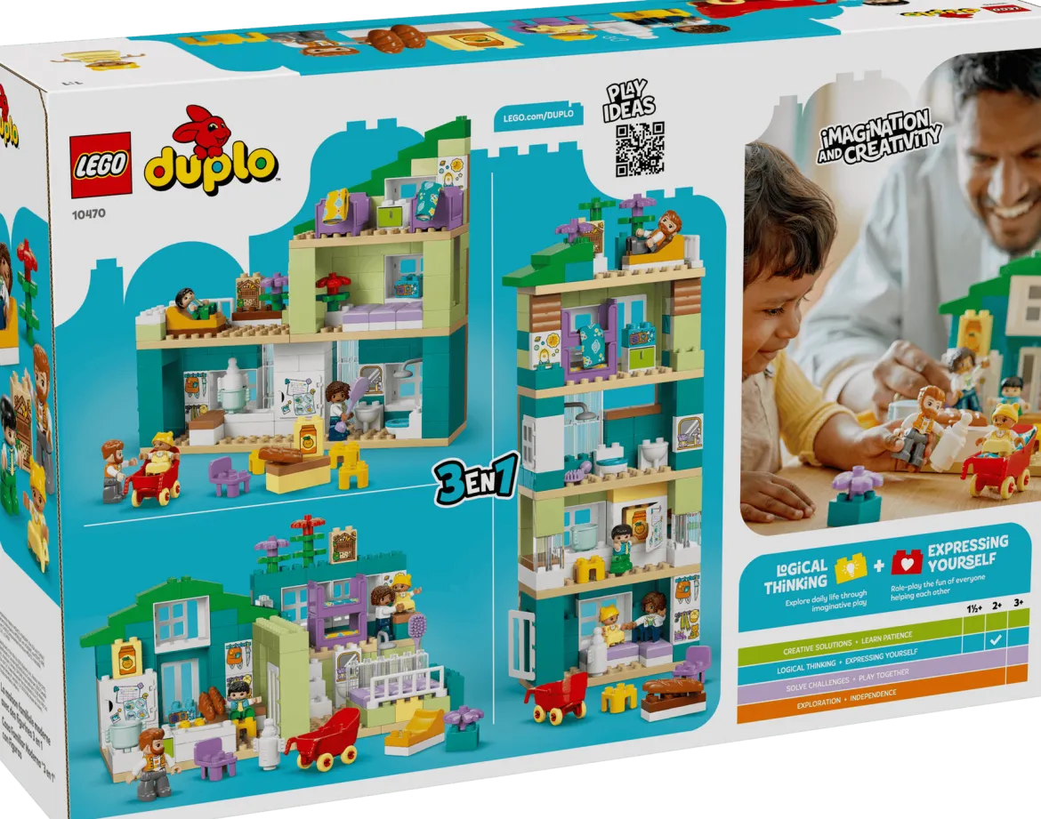 LEGO Duplo 10470 Nykyaikainen Omakotitalo ja Hahmot 3in1