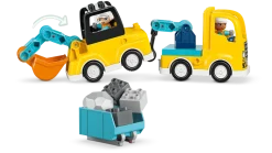 LEGO Duplo 10475 Työmaa-Ajoneuvot 3in1