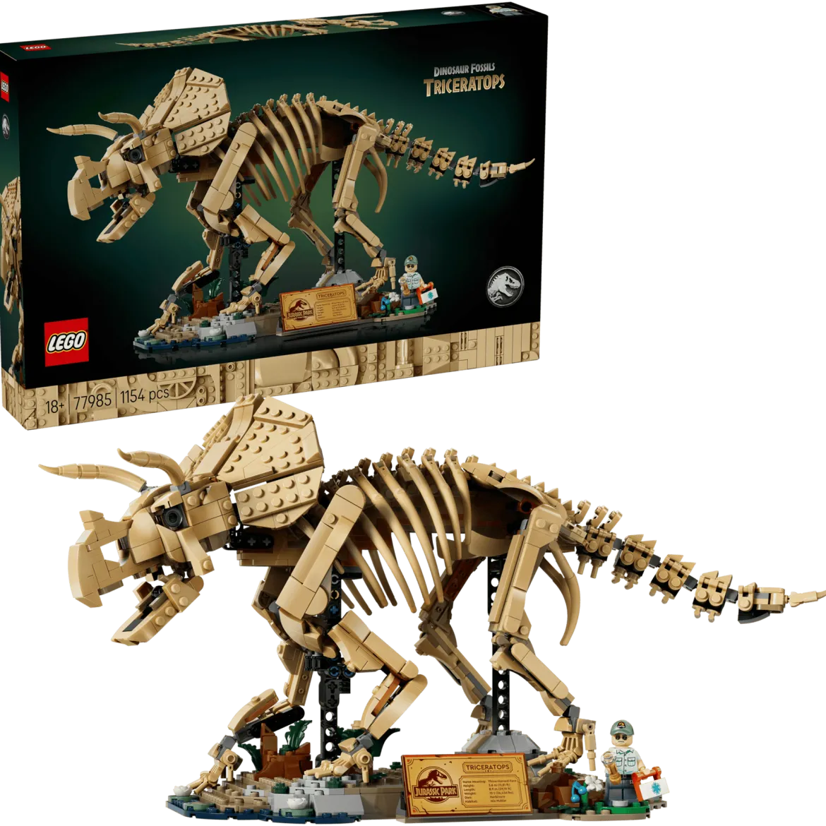 LEGO Editions 77985 Dinosaurusfossiilit: Triceratops
