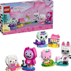 Lego Gabbys Dollhouse 11215 Gabbyn Palikoista Rakennettavat Kissaystävät