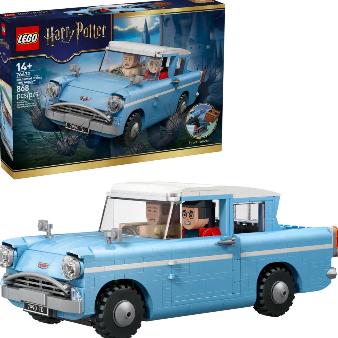 Lego Harry Potter 76470 Lumottu Lentävä Ford Anglia™