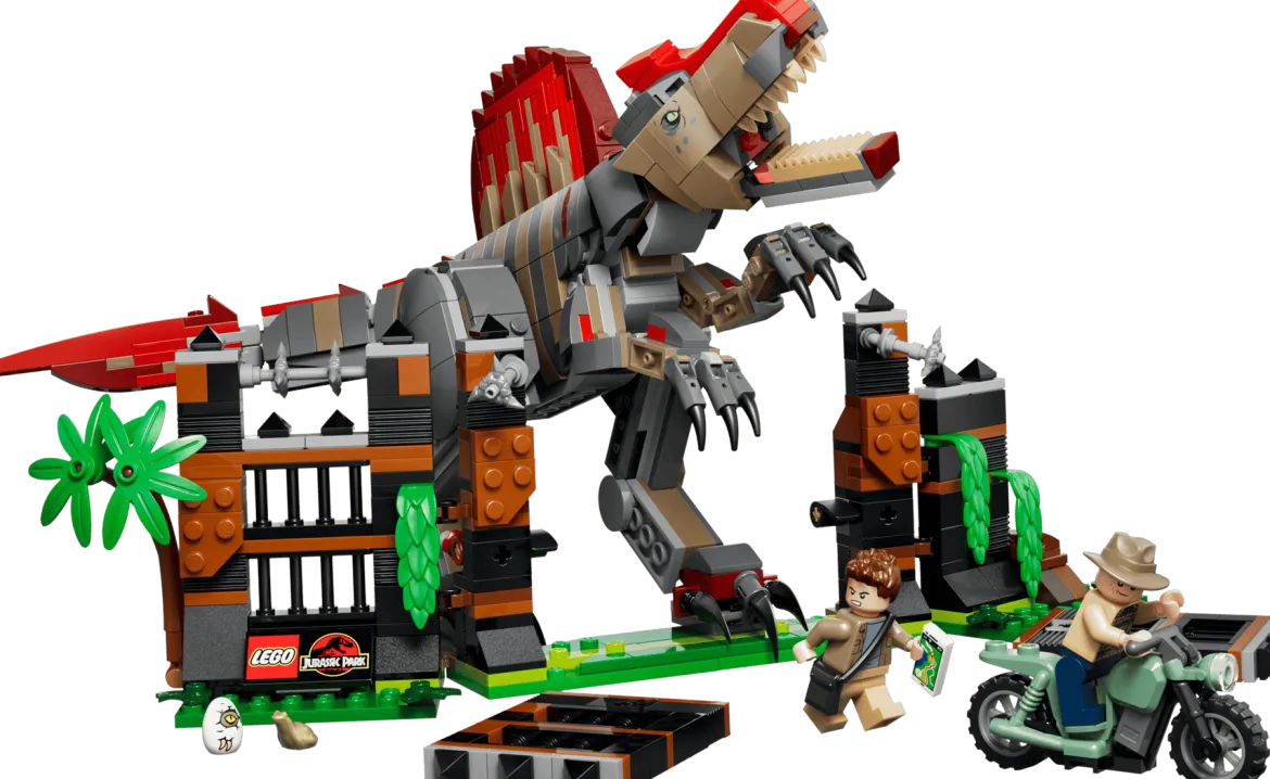 LEGO Jurassic World 77982 Spinosaurus-dinosauruksen Pako