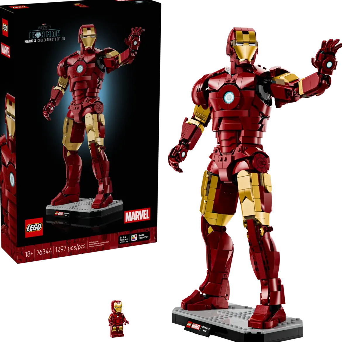 LEGO Marvel 76344 Iron Man Mark 3 Keräilyversio