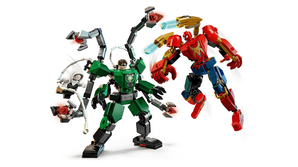 LEGO Marvel 76338 Robottien taistelu: Spider-Man vastaan Tohtori Mustekala