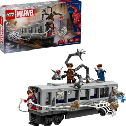 LEGO Marvel 76321 Spider-Man vastaan Doc Ock – Taistelu junassa