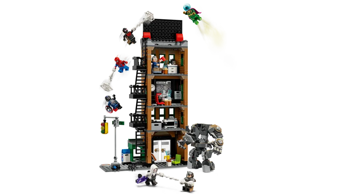 LEGO Marvel76342 Spider-Man Vastaan Mysterio: Daily Bugle