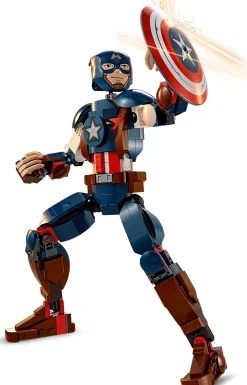LEGO Marvel Studios 76258 Rakennettava Captain America Hahmo