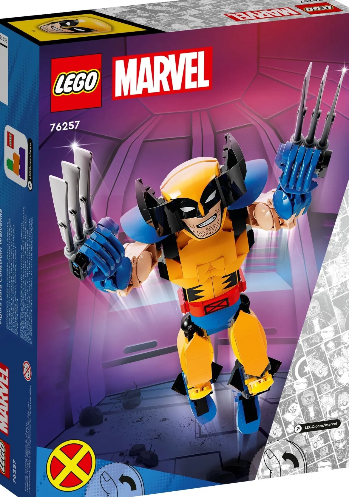 LEGO Marvel Studios 76257 Rakennettava Wolverine-hahmo
