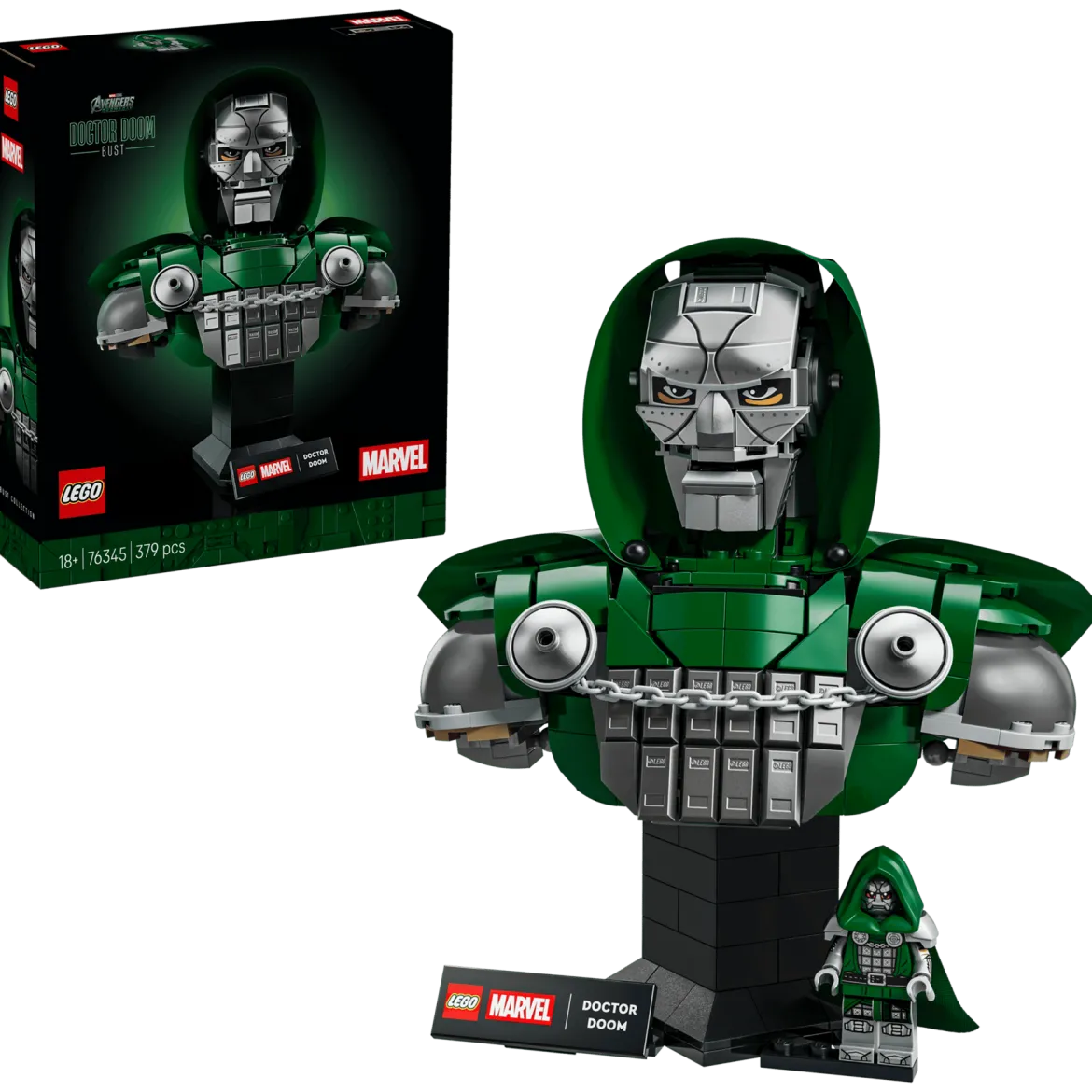 LEGO 76345Marvel Tohtori Doomin Rintakuva
