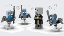 LEGO Minecraft 21596 Hyökkäys Kutsuilijakylään