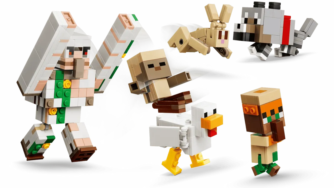 LEGO Minecraft 21592 Kanajockey ja Hyökkäys Aavikolla