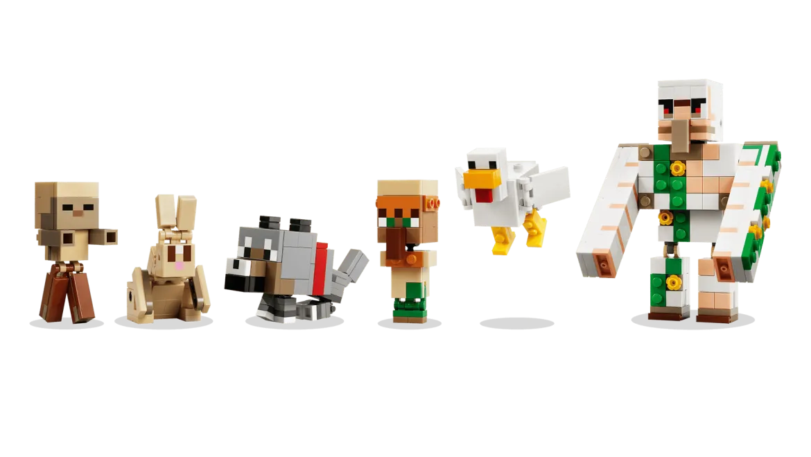 LEGO Minecraft 21592 Kanajockey ja Hyökkäys Aavikolla