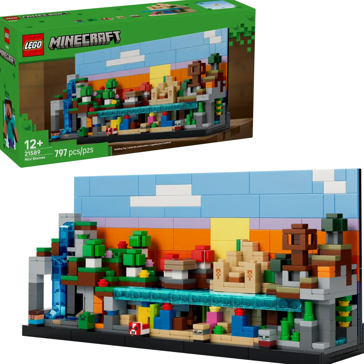 LEGO Minecraft21589 Minibiomit