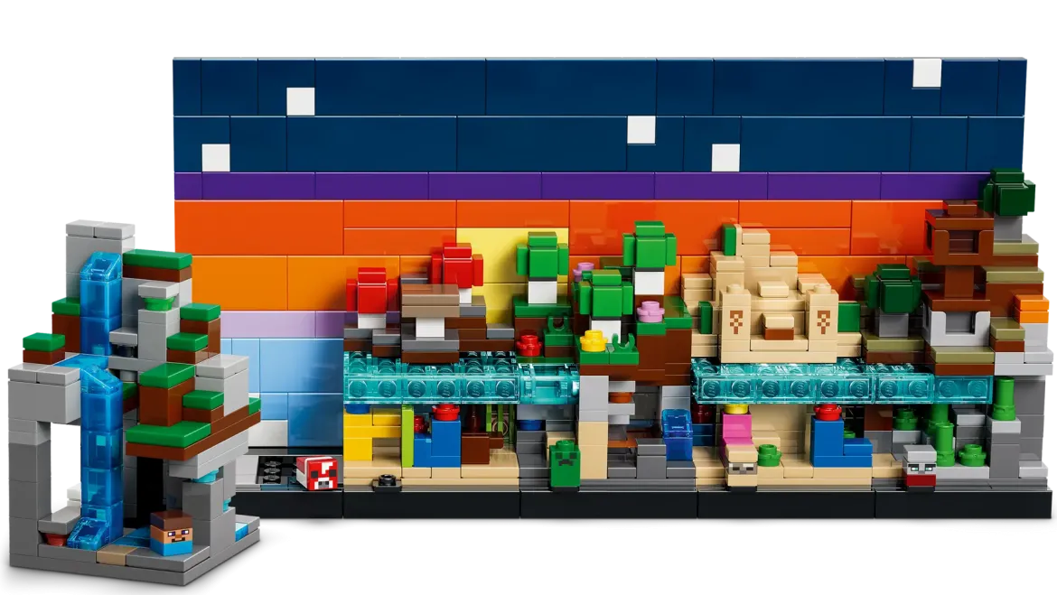 LEGO Minecraft21589 Minibiomit