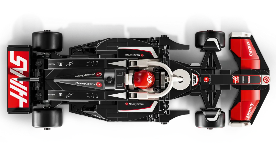 LEGO 77250 MoneyGram Haas F1® Team VF-24 Kilpa-auto