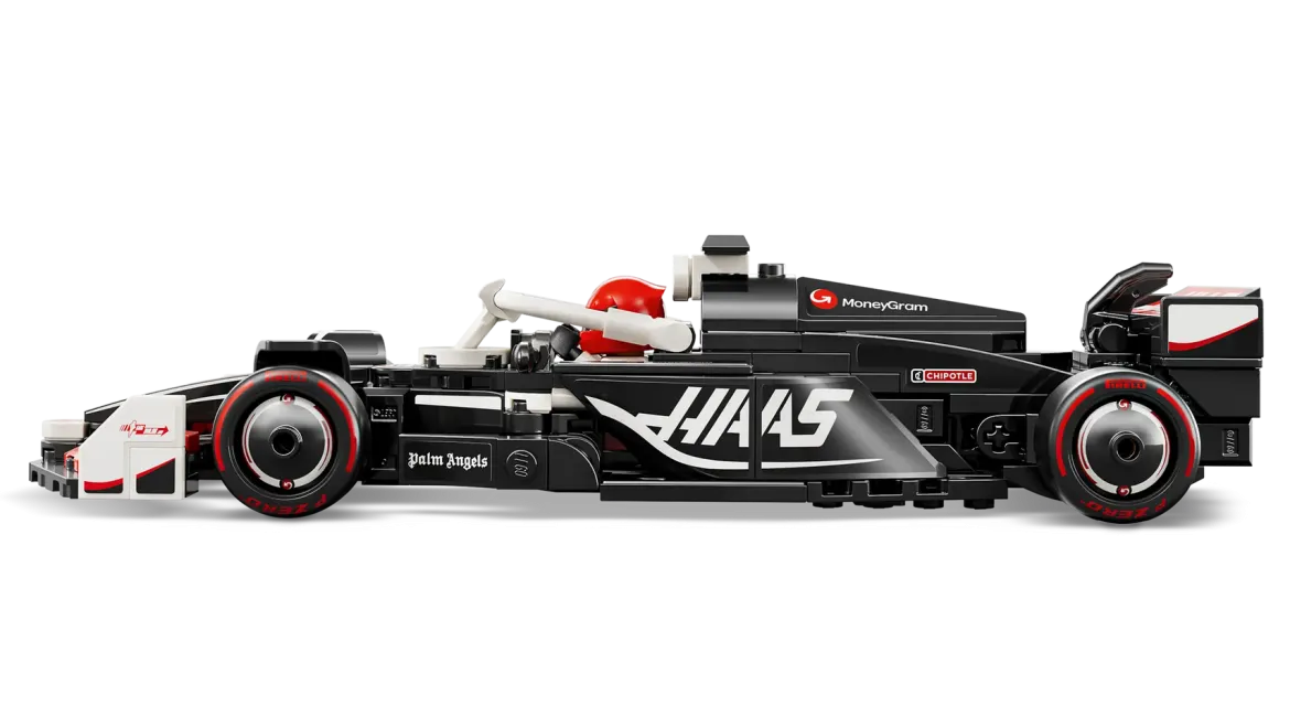 LEGO 77250 MoneyGram Haas F1® Team VF-24 Kilpa-auto