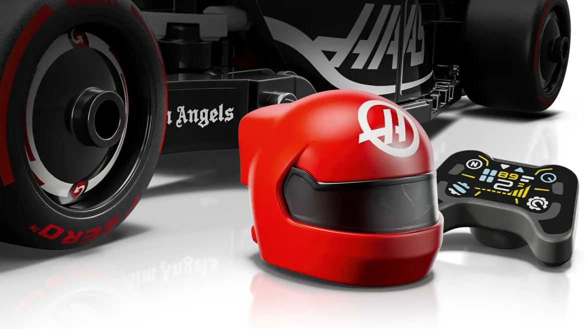 LEGO 77250 MoneyGram Haas F1® Team VF-24 Kilpa-auto