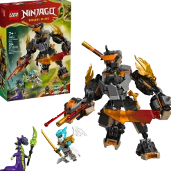 LEGO Ninjago 71854 Colen Tehtävärobotti ja Lohikäärme-Zane