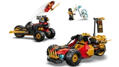 LEGO Ninjago 71864 Kain ja Colen Yhdistelmäajoneuvot