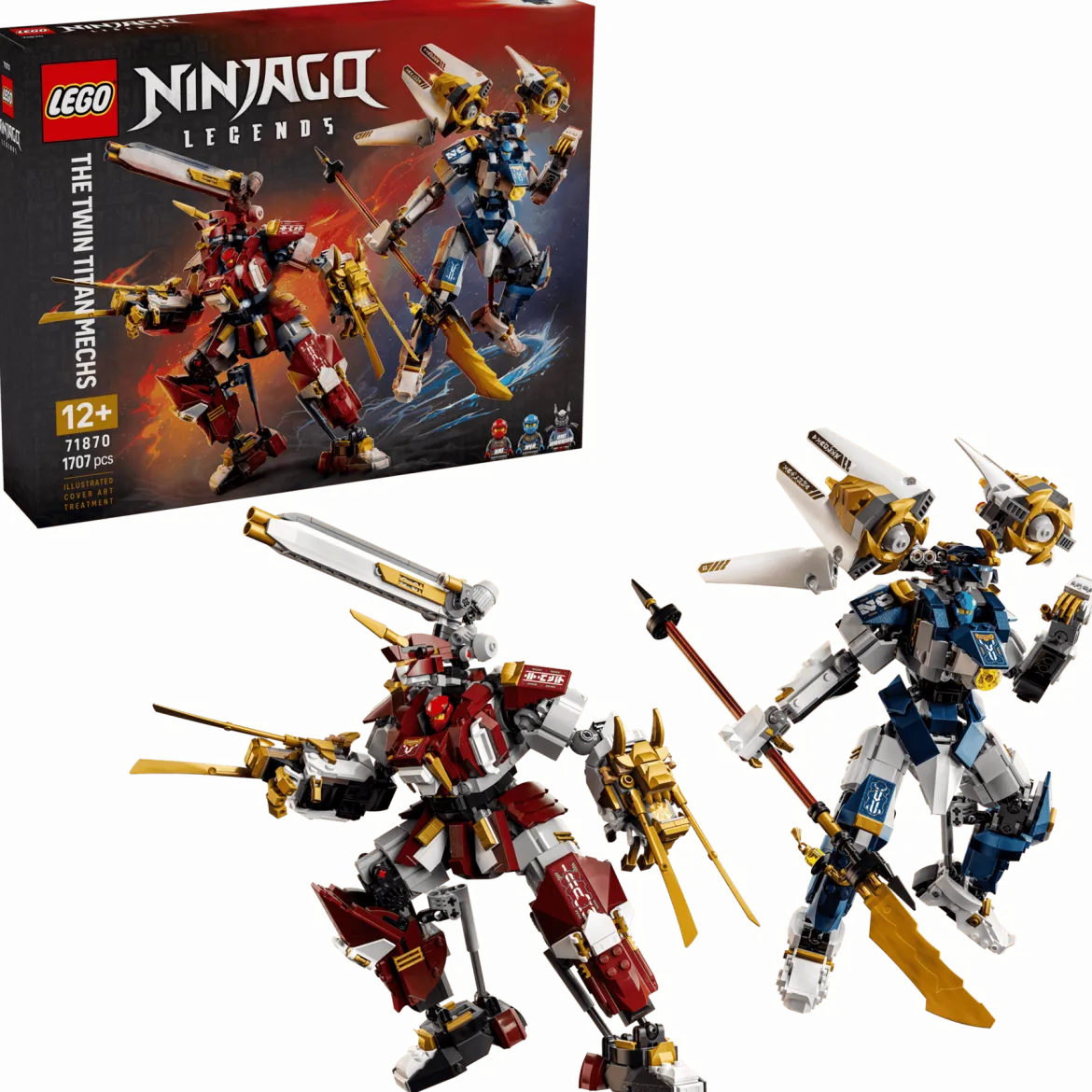 LEGO Ninjago 71870 Kaksostitaanirobotit