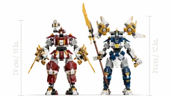 LEGO Ninjago 71870 Kaksostitaanirobotit