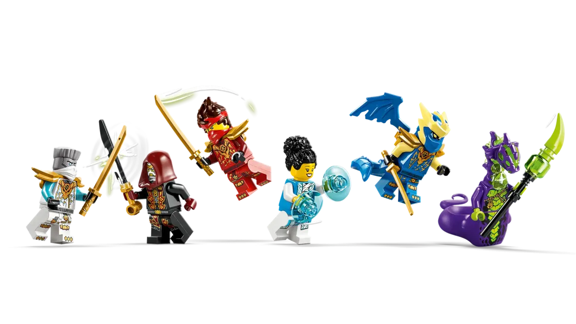 LEGO Ninjago 71857 Ninjamenopelit ja Puumajataistelu