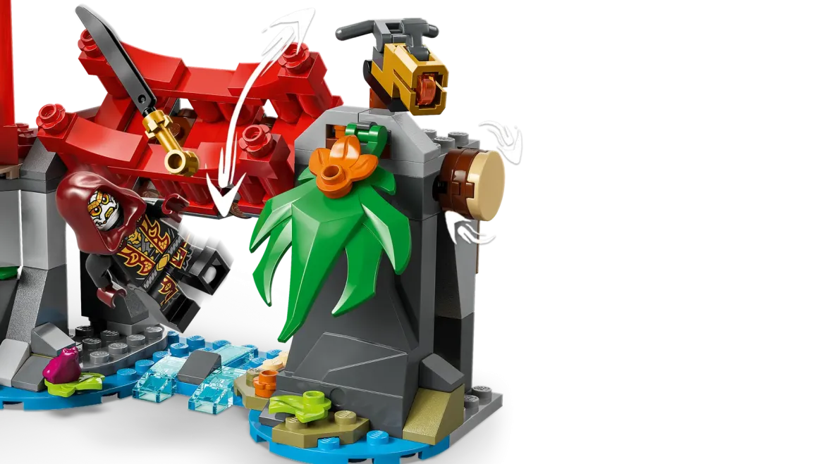 LEGO Ninjago 71857 Ninjamenopelit ja Puumajataistelu
