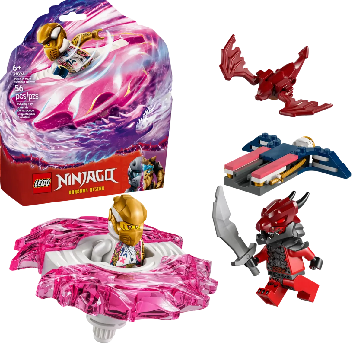 LEGO Ninjago 71824 Soran Spinjitzu-lohikäärmespinneri