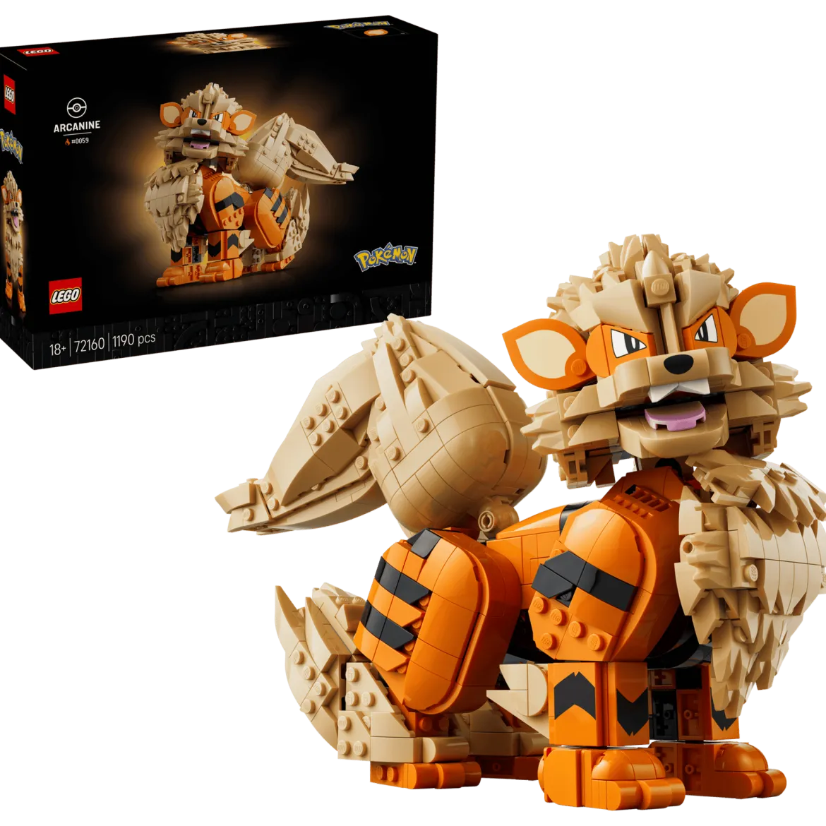 LEGO Pokemon 72160 Arcanine