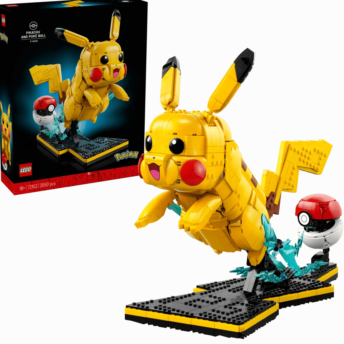 LEGO Pokemon 72152 Pikachu ja Poképallo