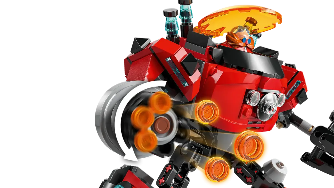 LEGO Sonic 77005 Knuckles vs. Dr. Eggman ja Egg Crusher Robotti