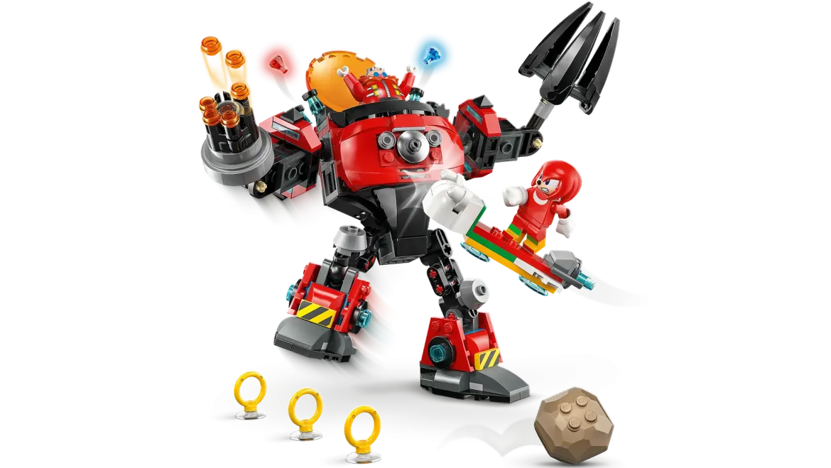 LEGO Sonic 77005 Knuckles vs. Dr. Eggman ja Egg Crusher Robotti