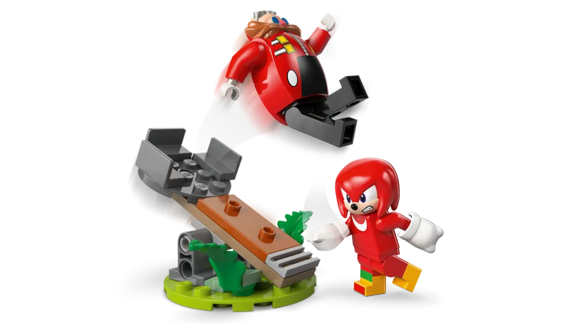 LEGO Sonic 77005 Knuckles vs. Dr. Eggman ja Egg Crusher Robotti