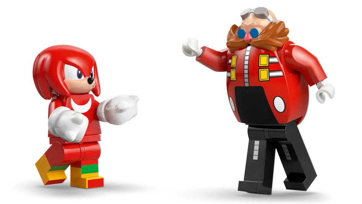 LEGO Sonic 77005 Knuckles vs. Dr. Eggman ja Egg Crusher Robotti
