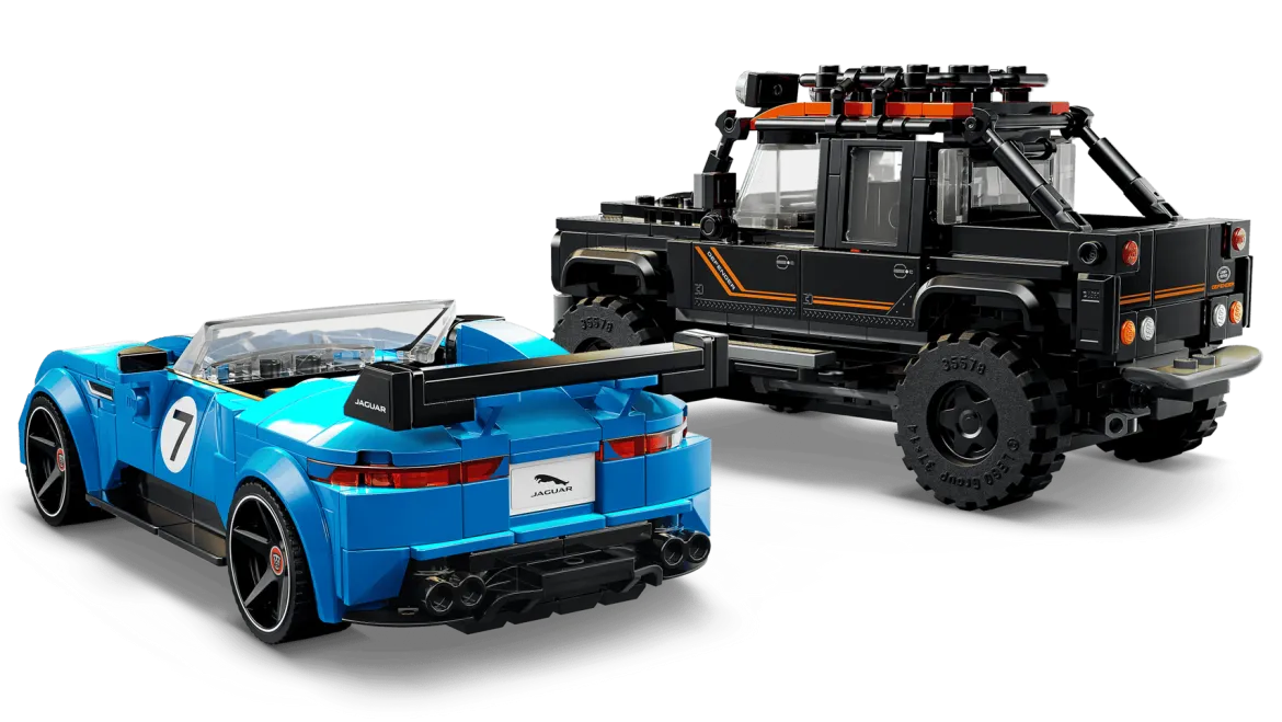 LEGO Speed Champions 77264 Jaguar Project 7 ja Land Rover Defender