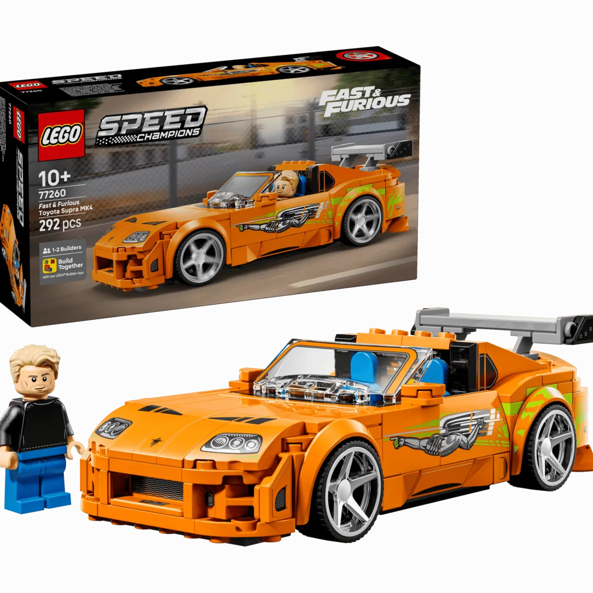 LEGO Speed Champions 77260 The Fast and The Furious Toyota Supra MK4