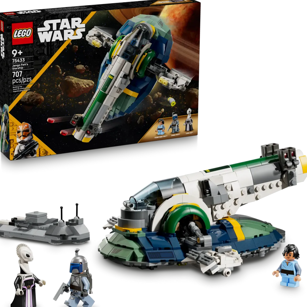 Lego Star Wars 75433 Jango Fettin Tähtilaiva